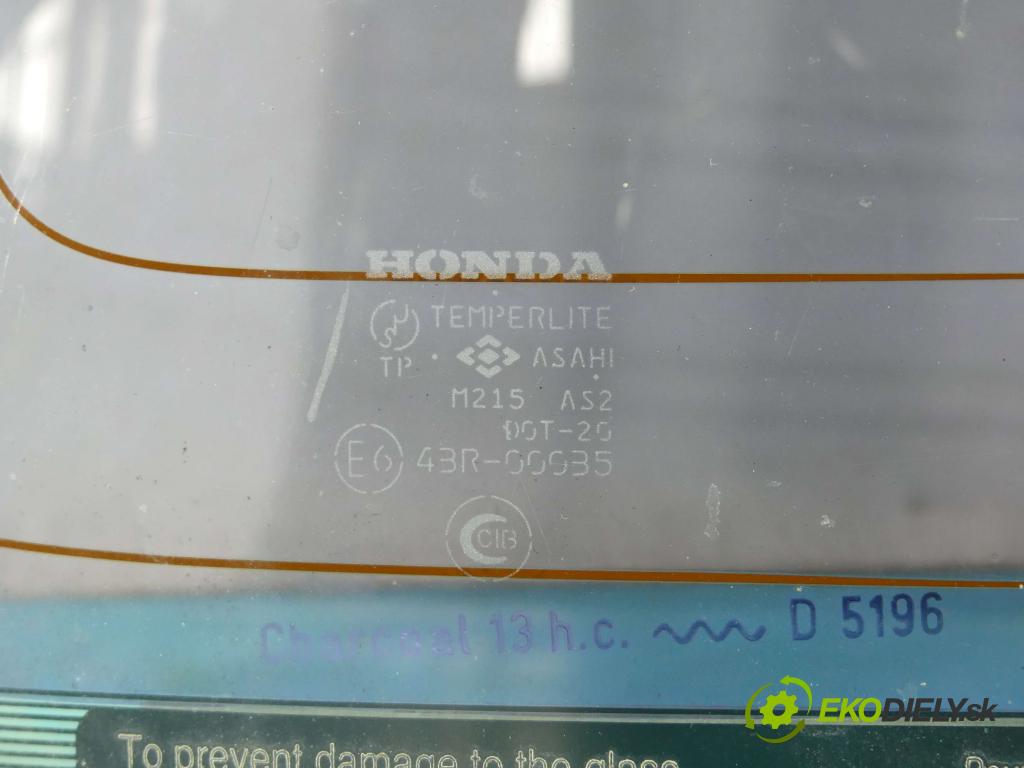 Honda CR-V I 1995-2001 2.0 16V 128 hp manual 94 kW 1973 cm3 5- sklo zadní  (Okna zadní)