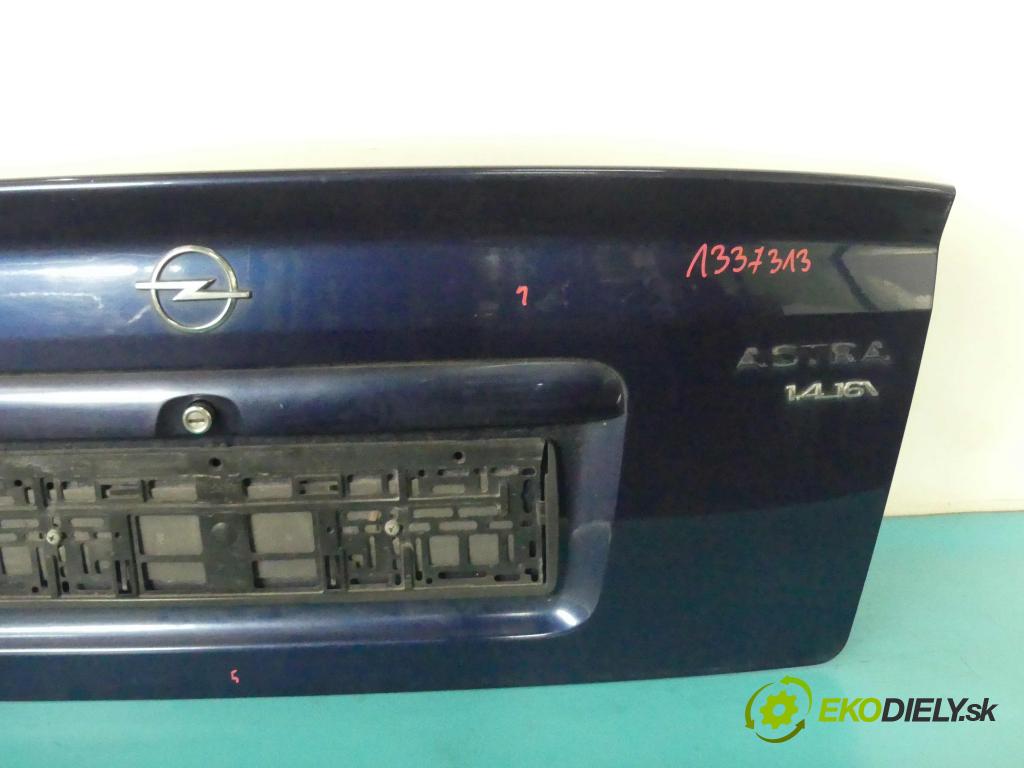 Opel Astra II 1998-2009 1.4 16V 90 hp manual 66 kW 1389 cm3 4- zadní kufrové dveře  (Zadní kapoty)
