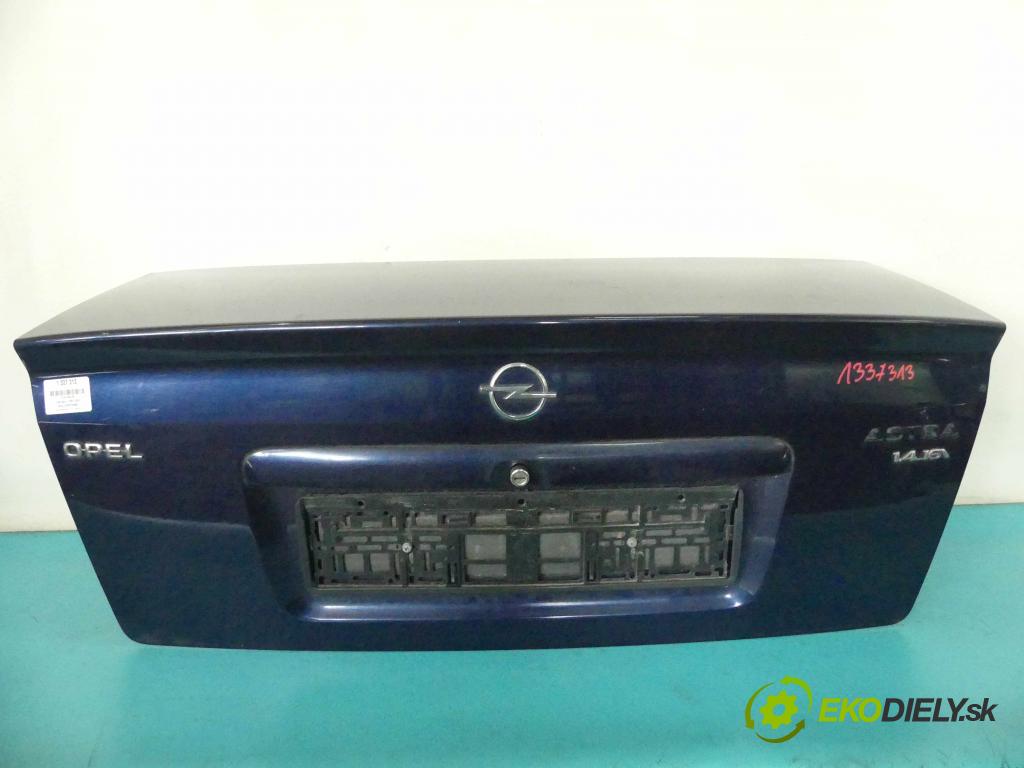 Opel Astra II 1998-2009 1.4 16V 90 hp manual 66 kW 1389 cm3 4- zadní kufrové dveře  (Zadní kapoty)