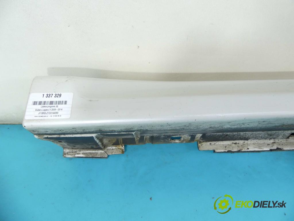 Subaru Legacy V 2009-2014 2.0d 150 HP manual 110 kW 1998 cm3 5- lišta práh: ľavé  (Lišta prahová)