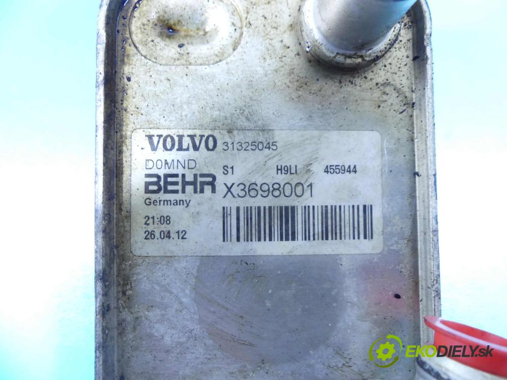 Volvo V60 I 2010-2018 2.0 D3 163 HP automatic 120 kW 1984 cm3 5- chladič oleja: 31325045