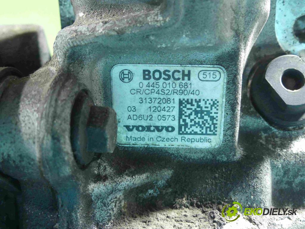 Volvo V60 I 2010-2018 2.0 D3 163 HP automatic 120 kW 1984 cm3 5- čerpadlo vstrekovacia 0445010681 (Vstrekovacie čerpadlá)