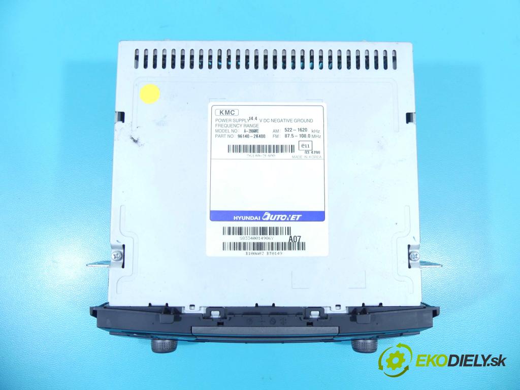 Kia Soul I 2008-2013 1.6 crdi 128 HP manual 94 kW 1582 cm3 5- Radio originál 96140-2K400