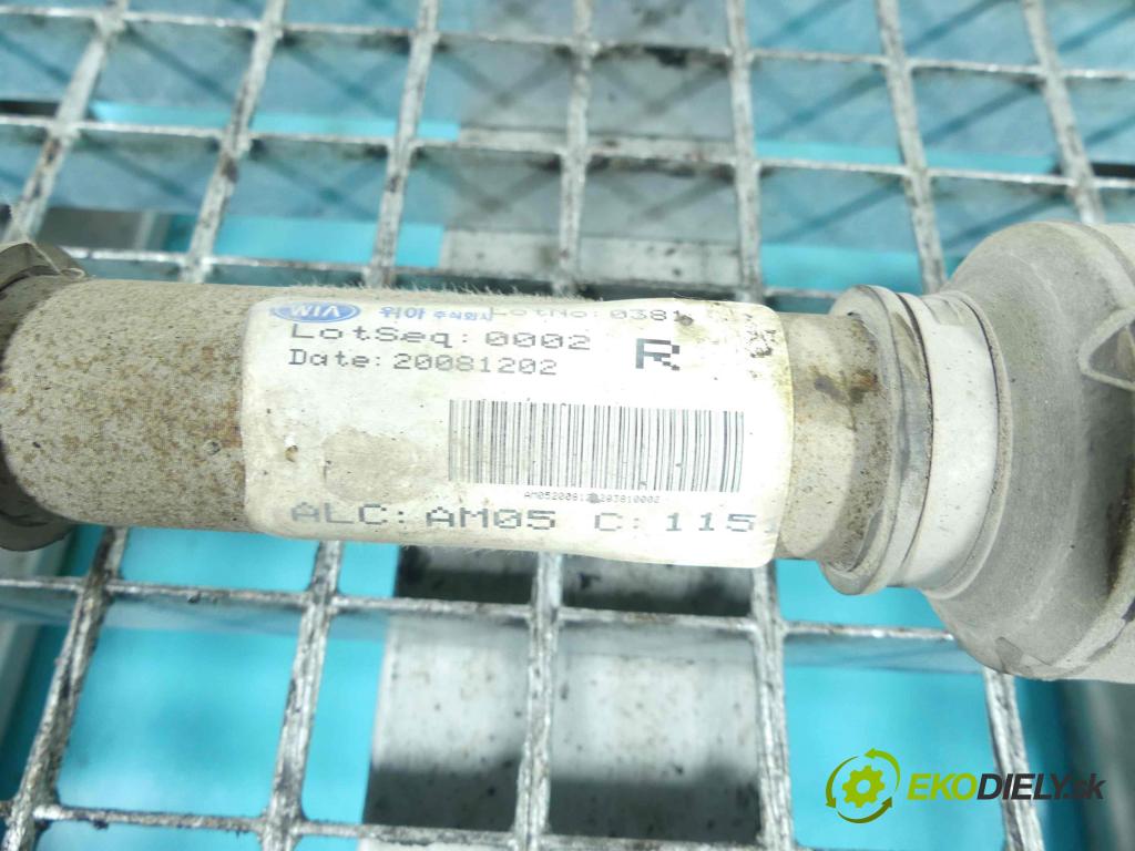 Kia Soul I 2008-2013 1.6 crdi 128 HP manual 94 kW 1582 cm3 5- poloos pravé  (Poloosy)