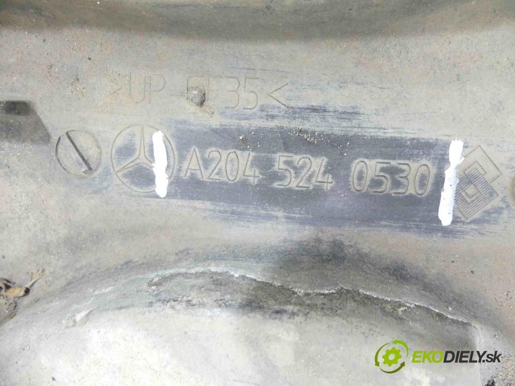 Mercedes C W204 2007-2014 3.0 V6 231 HP automatic 170 kW 2996 cm3 4- kryt motora dolní: A2045240530