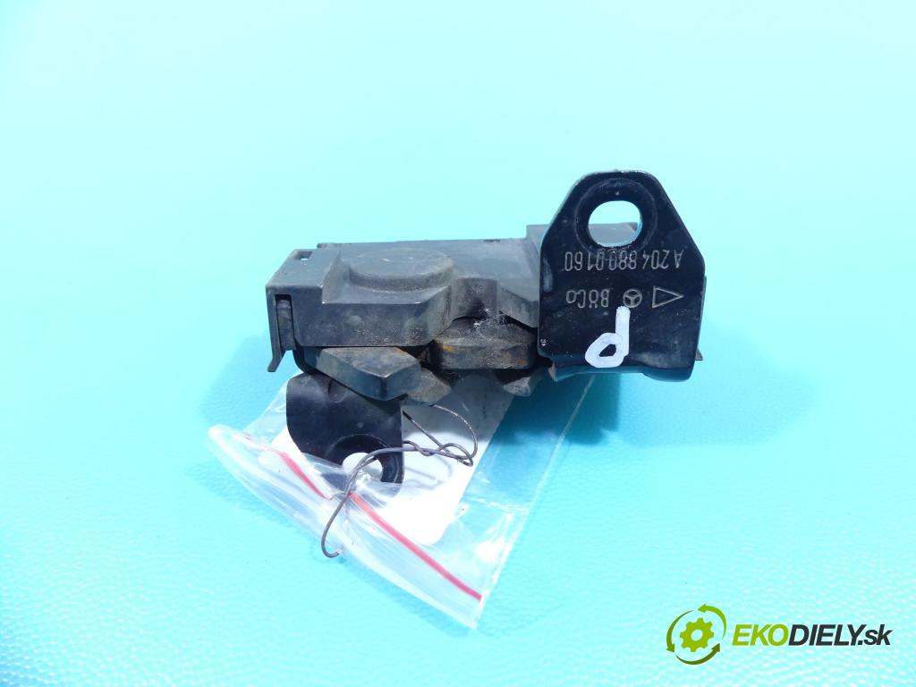 Mercedes C W204 2007-2014 3.0 V6 231 hp automatic 170 kW 2996 cm3 4- zámek kapoty A2048800160