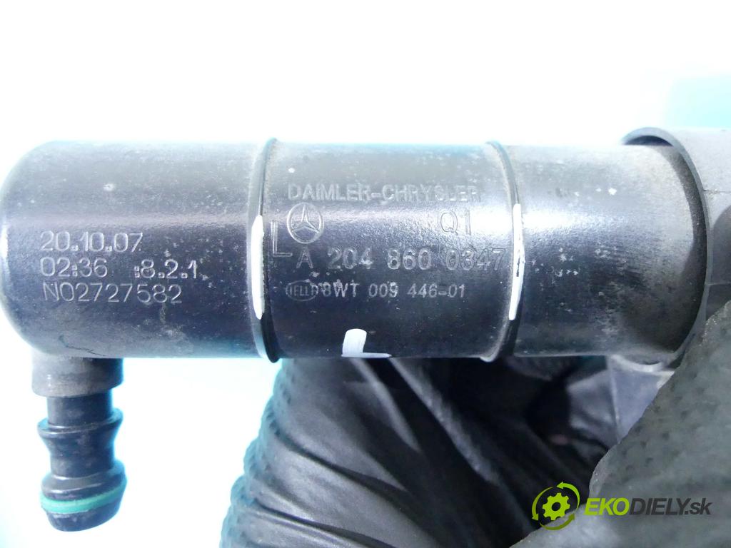 Mercedes C W204 2007-2014 3.0 V6 231 HP automatic 170 kW 2996 cm3 4- ostrekovač reflektor: ľavý A2048600347 (Motorček ostrekovačov)