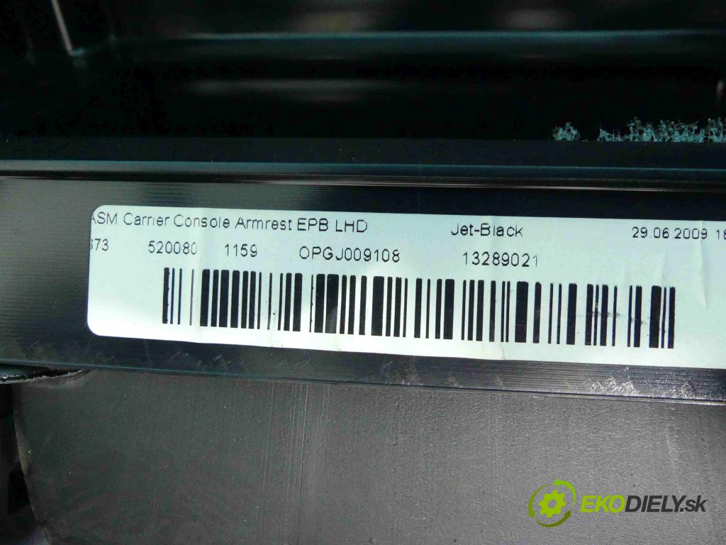 Opel Insignia A 2008-2017 2.0 cdti 160 HP automatic 118 kW 1956 cm3 5- operadlo 13289021 (Lakťové opierky)