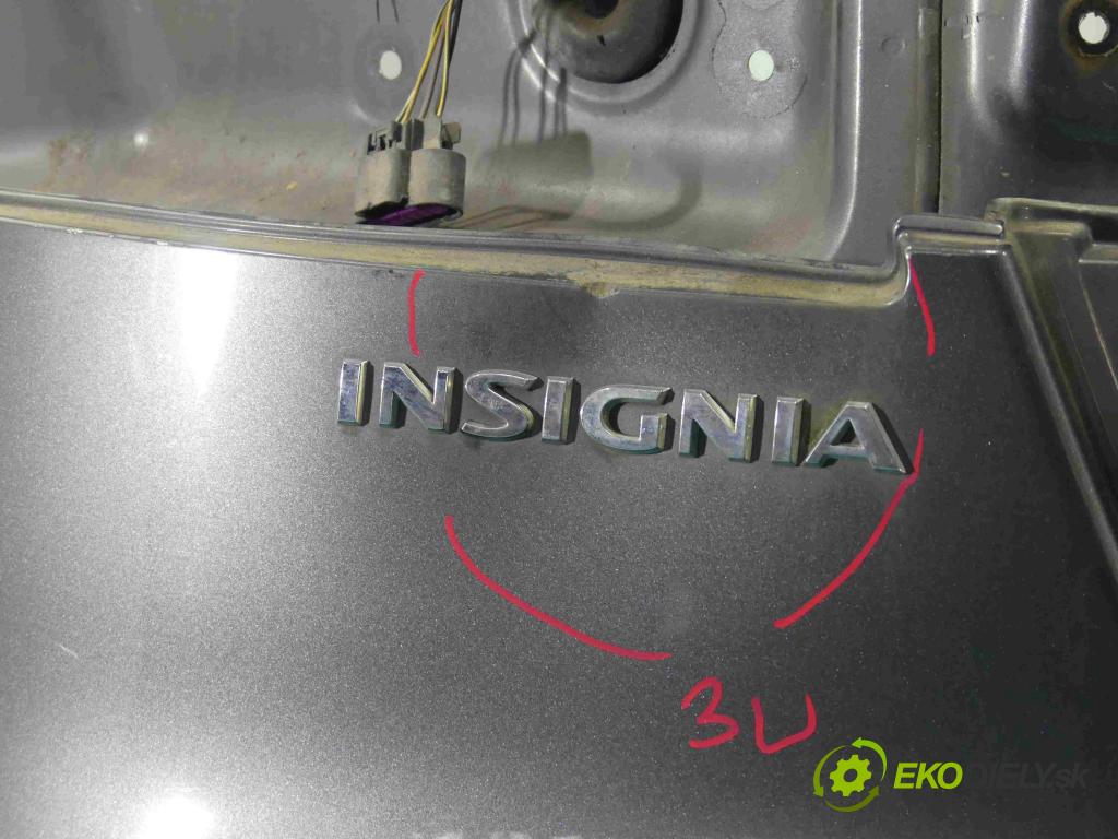 Opel Insignia A 2008-2017 2.0 cdti 160 hp automatic 118 kW 1956 cm3 5- zadní kufrové dveře  (Zadní kapoty)