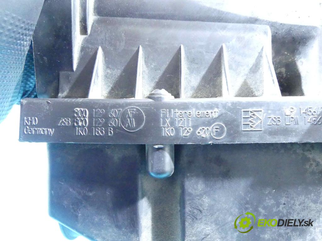 Vw Passat B6 2005-2010 1.9 tdi 105 HP manual 77 kW 1896 cm3 5- obal filtra vzduchu 1K0129620F (Obaly filtrov vzduchu)