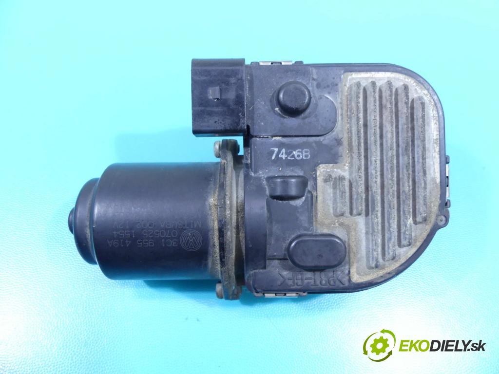 Vw Passat B6 2005-2010 1.9 tdi 105 hp manual 77 kW 1896 cm3 5- motor stěračů přední 3C1955419A