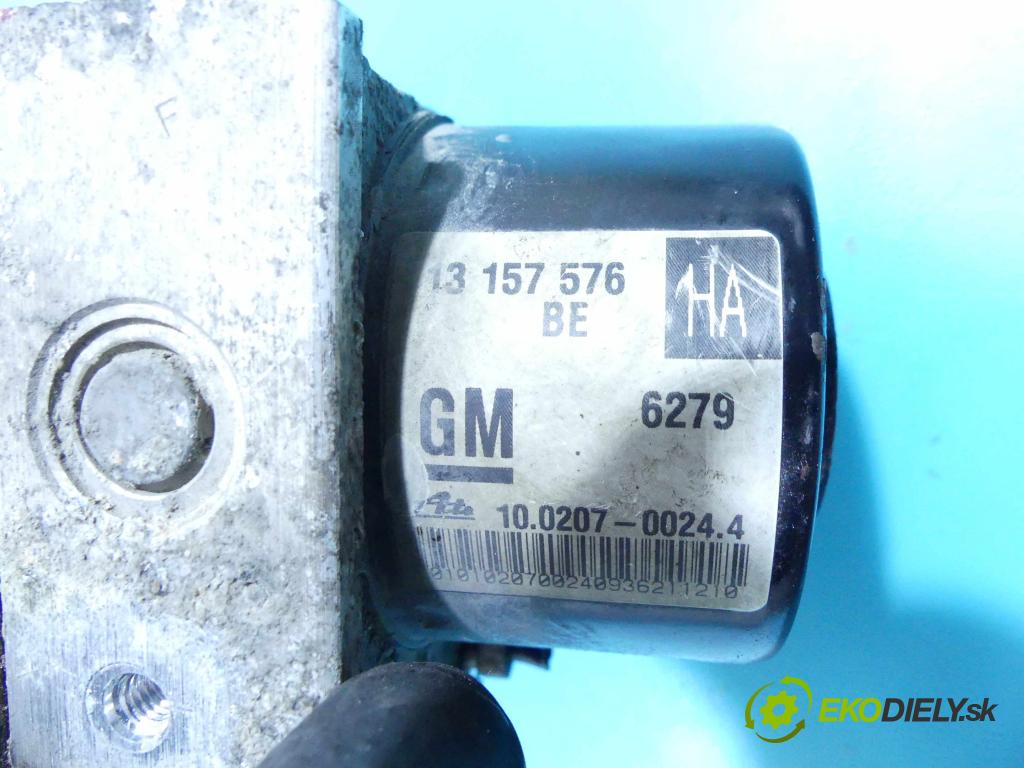 Opel Zafira B 2005-2014 1.8 16V 140 HP manual 103 kW 1796 cm3 5- čerpadlo abs 13157576 (Pumpy ABS)