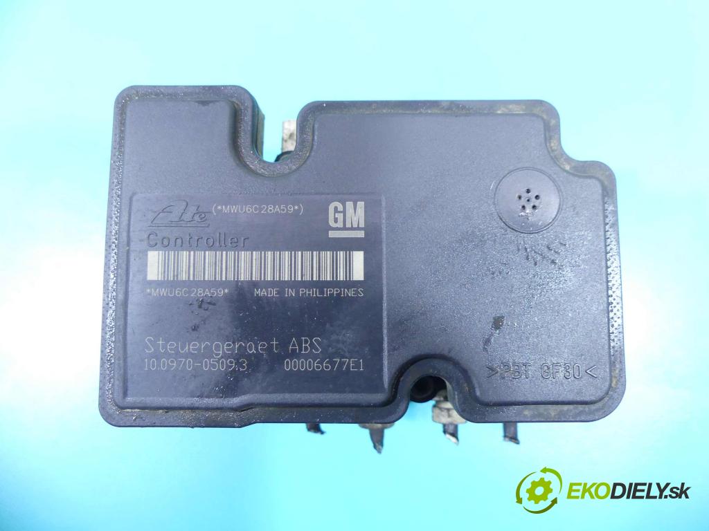 Opel Zafira B 2005-2014 1.8 16V 140 HP manual 103 kW 1796 cm3 5- čerpadlo abs 13157576 (Pumpy ABS)