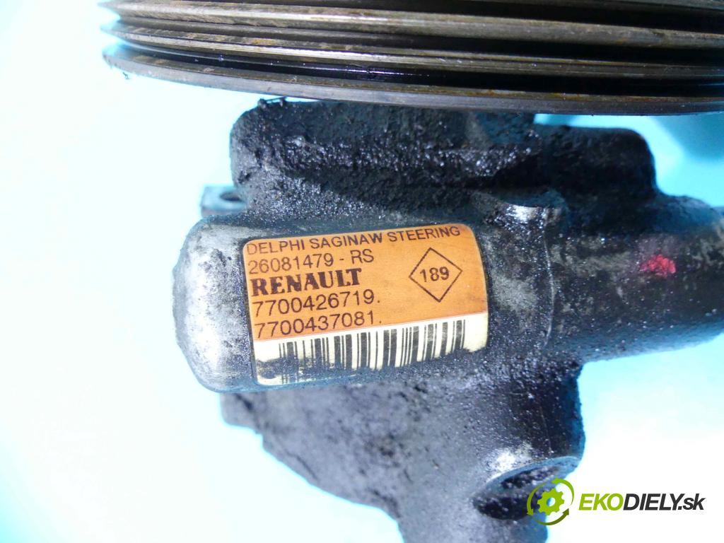 Renault Espace IV 2003-2014 2.0 T 163 HP manual 120 kW 1998 cm3 5- čerpadlo posilovač 7700426719 (Servočerpadlá, pumpy riadenia)