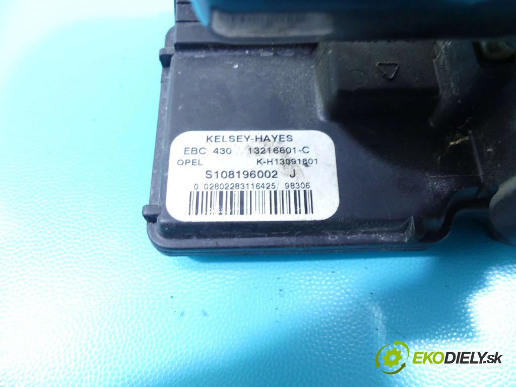Opel Vectra B 1995-2002 1.8 16V 116 HP manual 85 kW 1796 cm3 4- čerpadlo abs 13216601 (Pumpy ABS)