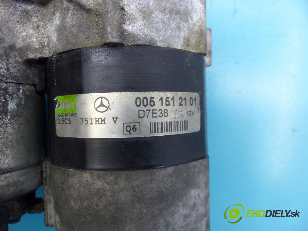 Mercedes B W245 2005-2011 1.7 116 HP automatic 85 kW 1699 cm3 5- štartér D7E38 (Štartéry)