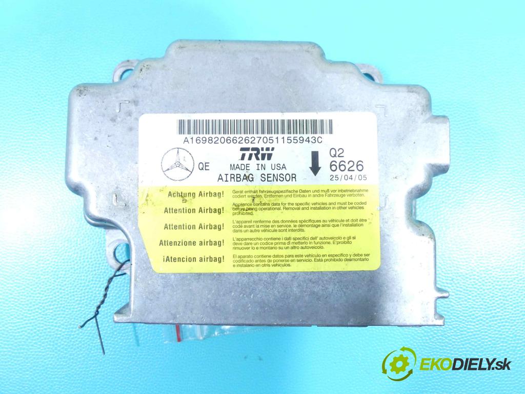 Mercedes B W245 2005-2011 1.7 116 HP automatic 85 kW 1699 cm3 5- modul riadiaca jednotka A1698206626270 (Ostatné)