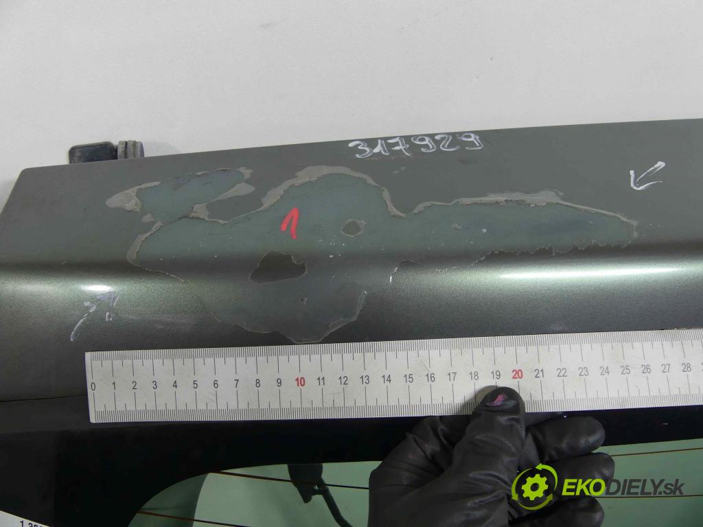 Renault Espace IV 2003-2014 2.0 T 163 hp manual 120 kW 1998 cm3 5- zadní kufrové dveře  (Zadní kapoty)