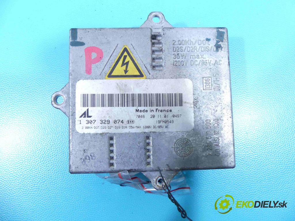 Land rover Range Rover II P38 1995-2002 2.5 DT 136 HP automatic 100 kW 2497 cm3 5- střídač: xenon 1307329074 (Riadiace jednotky xenónu)