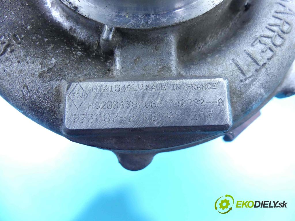 Nissan X-trail II T31 2008-2013 2.0 dci 150 HP manual 110 kW 1995 cm3 5- turbodúchadlo, turbo 773087-2 (Turbodúchadlá (kompletné))