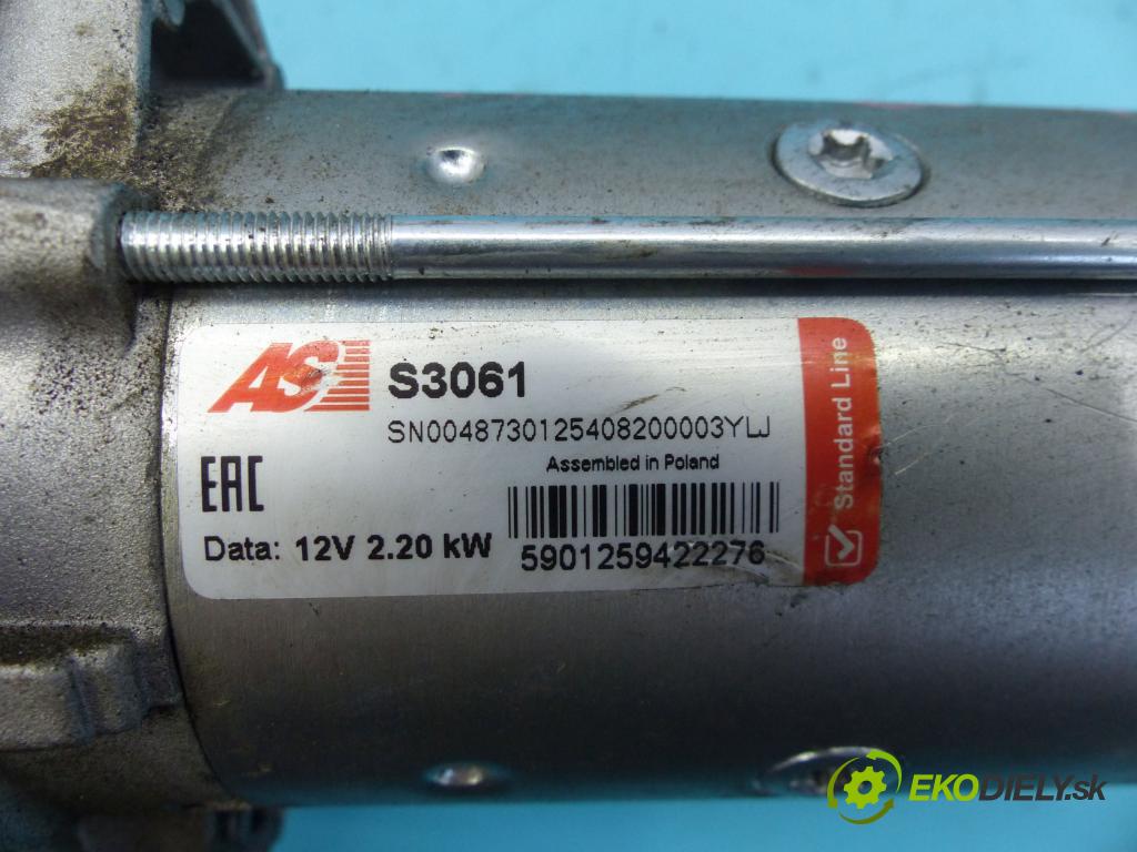 Nissan X-trail II T31 2008-2013 2.0 dci 150 HP manual 110 kW 1995 cm3 5- štartér  (Štartéry)