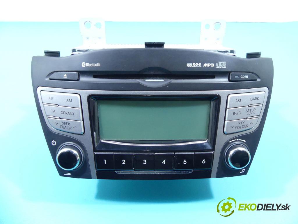 Hyundai Ix35 2.0 crdi 136 HP manual 100 kW 1995 cm3 5- Radio originál 96160-2Y730