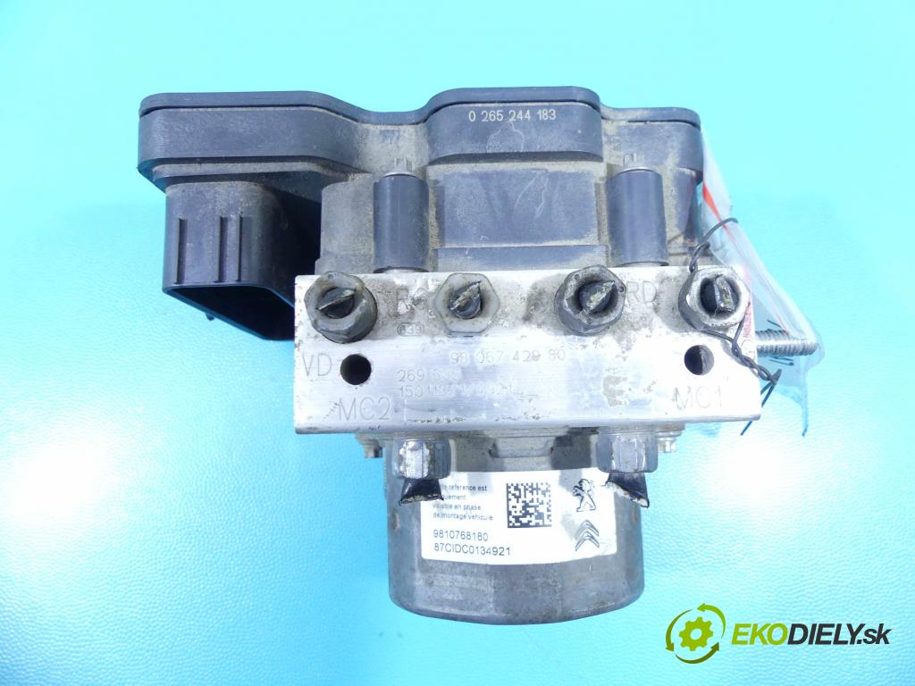 Citroen C4 Grand Picaso II 2013-2022 1.6 THP 156 HP manual 115 kW 1598 cm3 5- čerpadlo abs 0265956083 (Pumpy ABS)