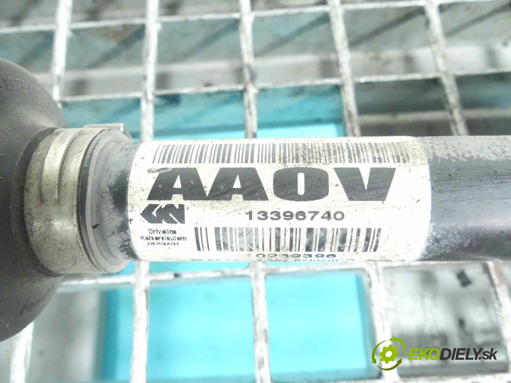 Opel Astra IV 2009-2015 1.7 cdti 110 HP manual 81 kW 1686 cm3 4- poloos ľavé 13396740 (Poloosy)