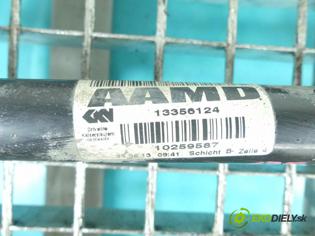 Opel Astra IV 2009-2015 1.7 cdti 110 HP manual 81 kW 1686 cm3 4- poloos pravé 13356124 (Poloosy)