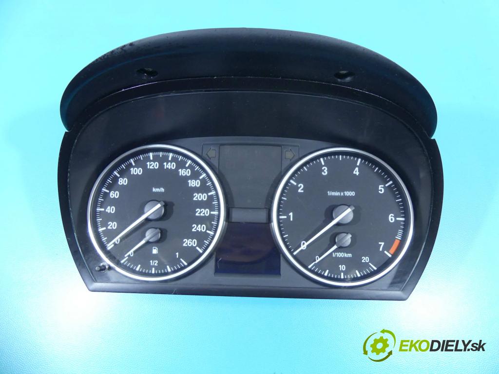 Bmw 3 E90 2005-2013 2.0 143 HP manual 105 kW 1999 cm3 4- prístrojovka/ budíky 9242338-01 (Prístrojové dosky, displeje)