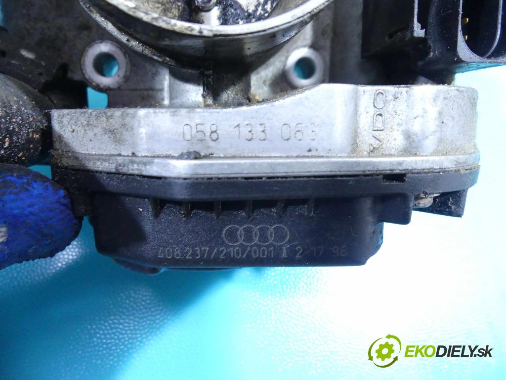 Audi A4 B5 1994-2001 1.8 20V 125 HP manual 92 kW 1781 cm3 4- klapka 058133063 (Škrtiace klapky)