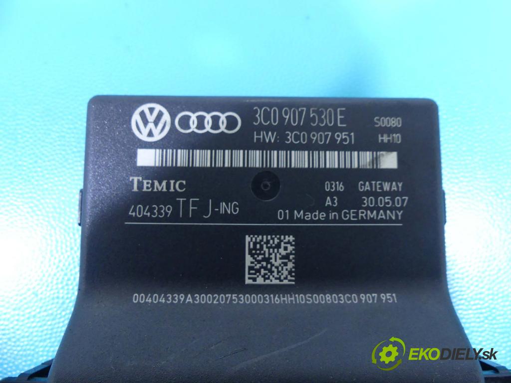 Vw Passat B6 2005-2010 1.9 tdi 105 HP manual 77 kW 1896 cm3 5- modul riadiaca jednotka 3C0907530 (Ostatné)