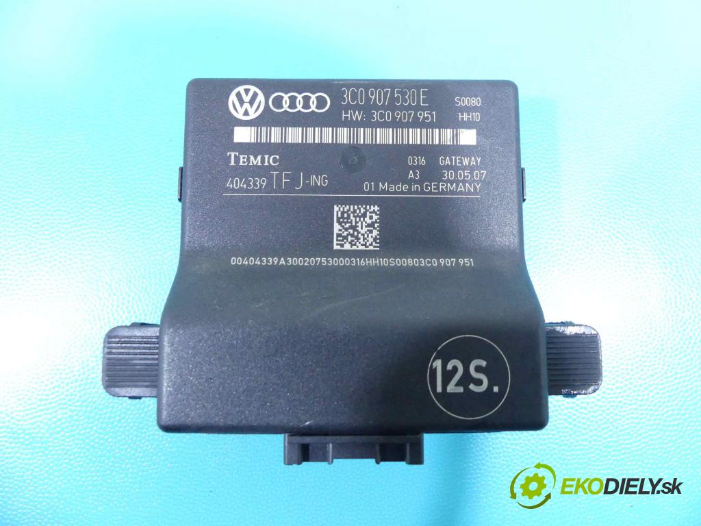 Vw Passat B6 2005-2010 1.9 tdi 105 HP manual 77 kW 1896 cm3 5- modul riadiaca jednotka 3C0907530 (Ostatné)