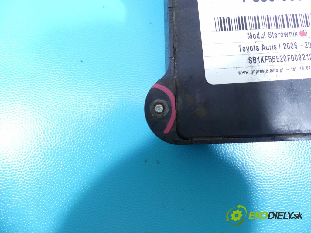 Toyota Auris I 2006-2013 2.0 D4D 126 HP manual 93 kW 1998 cm3 5- modul riadiaca jednotka 89871-71010 (Ostatné)