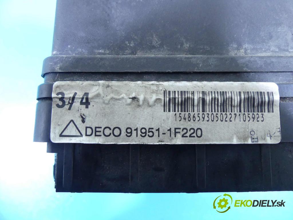 Kia Sportage II 2004-2010 2.0 crdi 113 hp manual 83 kW 1991 cm3 5- skříňka pojistková 91951-1F220 (Pojistkové skříňky)