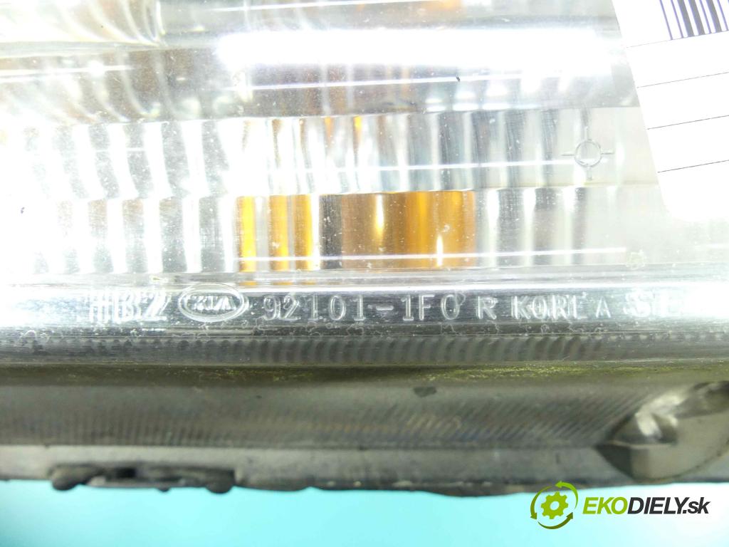 Kia Sportage II 2004-2010 2.0 crdi 113 HP manual 83 kW 1991 cm3 5- Reflektor: pravý  (Pravé)