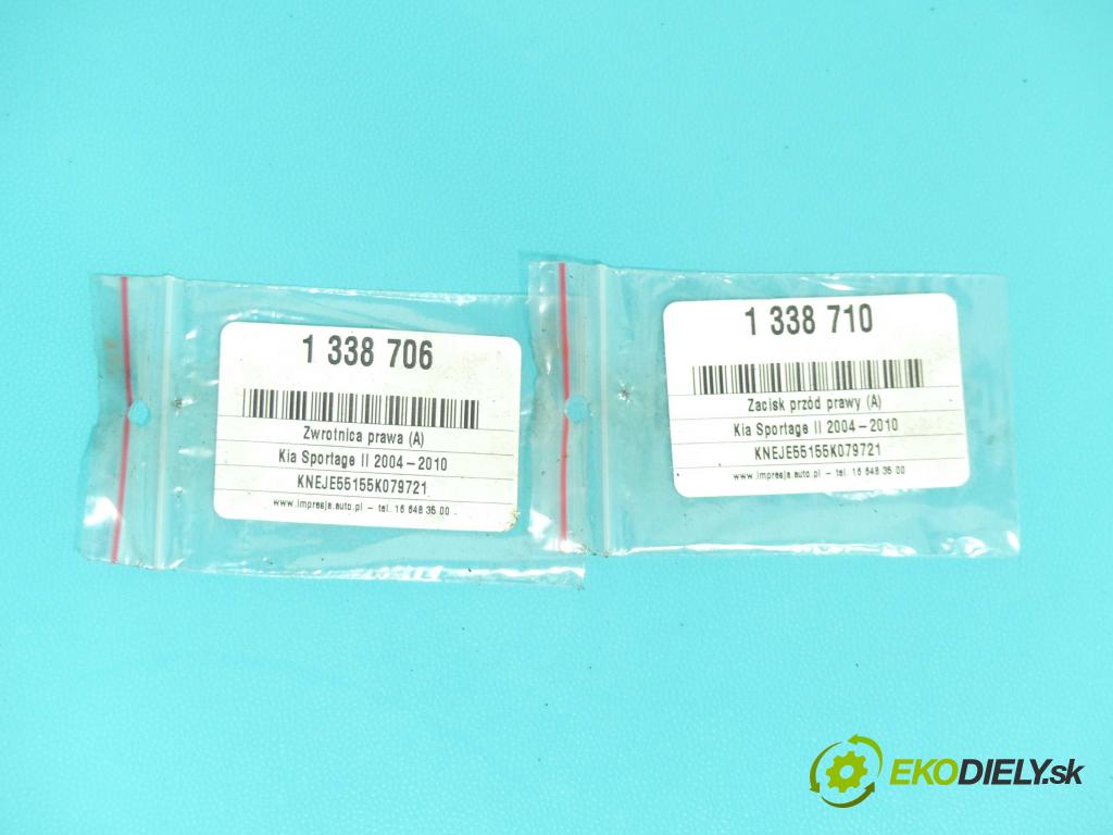 Kia Sportage II 2004-2010 2.0 crdi 113 HP manual 83 kW 1991 cm3 5- náboj pravé  (Náboje)