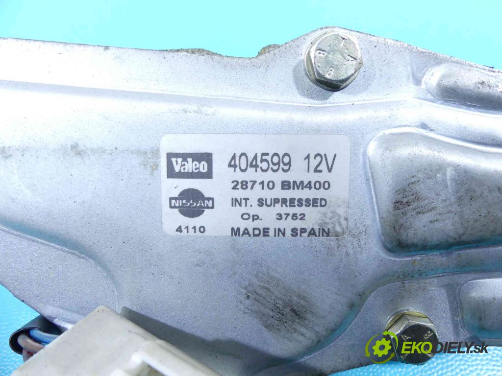 Nissan Almera N16 2000-2006 2.2 td 110 HP manual 81 kW 2184 cm3 3- motor stieračov zadné 28710BM400