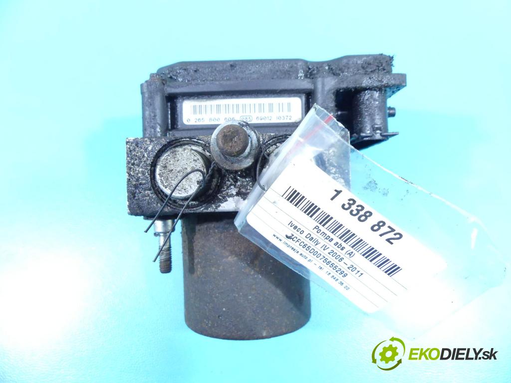 Iveco Daily IV 2006-2011 3.0 HPT: 177 HP manual 130 kW 2998 cm3 5- čerpadlo abs 0265800606 (Pumpy ABS)
