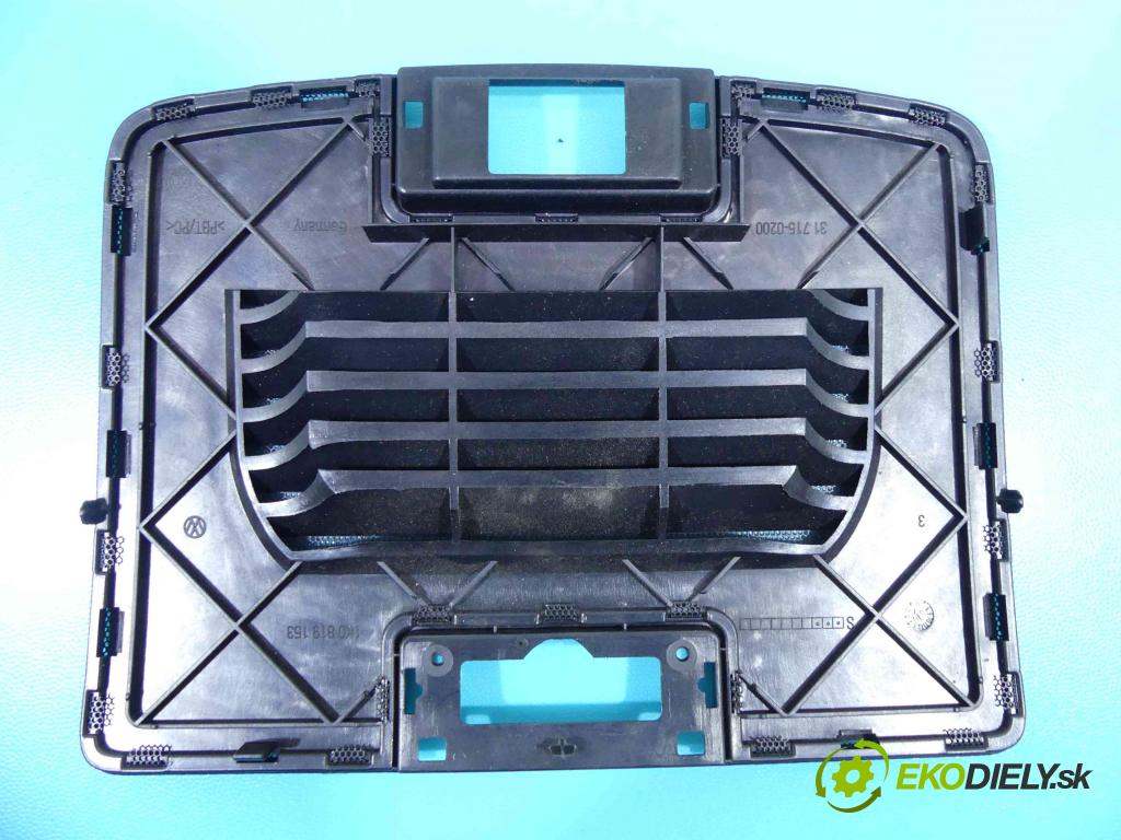 Vw Golf V 2003-2009 1.6 SR 102 HP manual 75 kW 1595 cm3 5- Mřížka: kúrenia stredová 1K0819153 (Mriežky kúrenia (fukáre))
