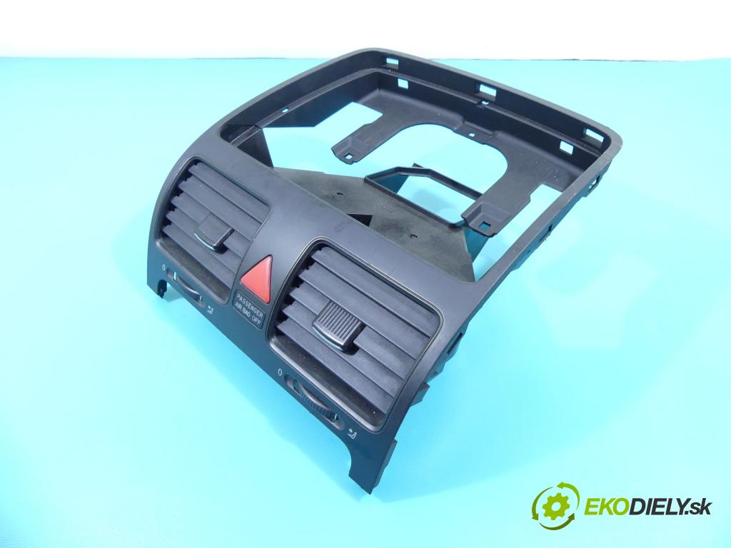 Vw Golf V 2003-2009 1.6 SR 102 HP manual 75 kW 1595 cm3 5- Mřížka: kúrenia stredová 1K0815735B (Mriežky kúrenia (fukáre))