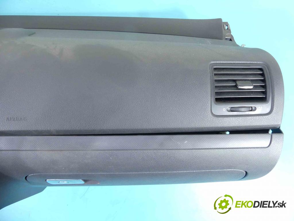Vw Golf V 2003-2009 1.6 SR 102 HP manual 75 kW 1595 cm3 5- kokpit,pristrojová doska rozdeľovacia 1K1858295