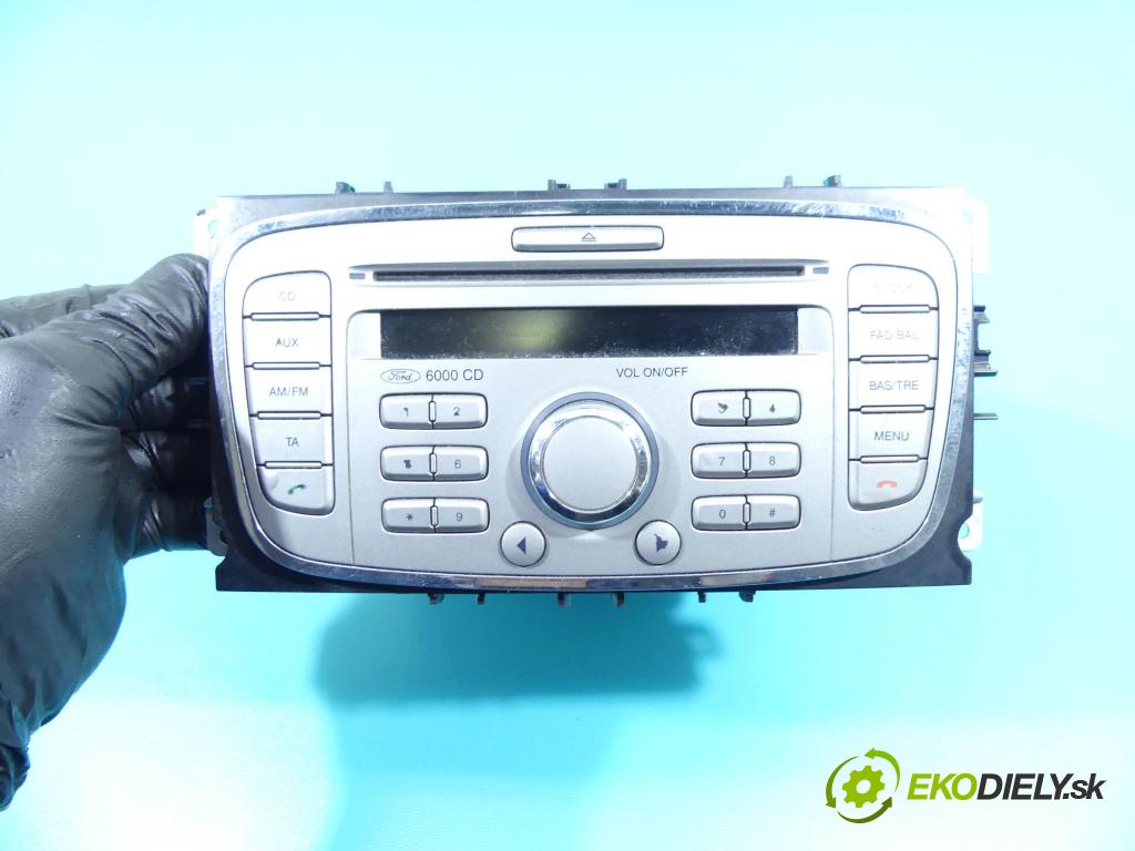 Ford Mondeo Mk4 2007-2014 1.8 tdci 125 HP manual 92 kW 1799 cm3 5- Radio originál 8S7T-18C815-AA