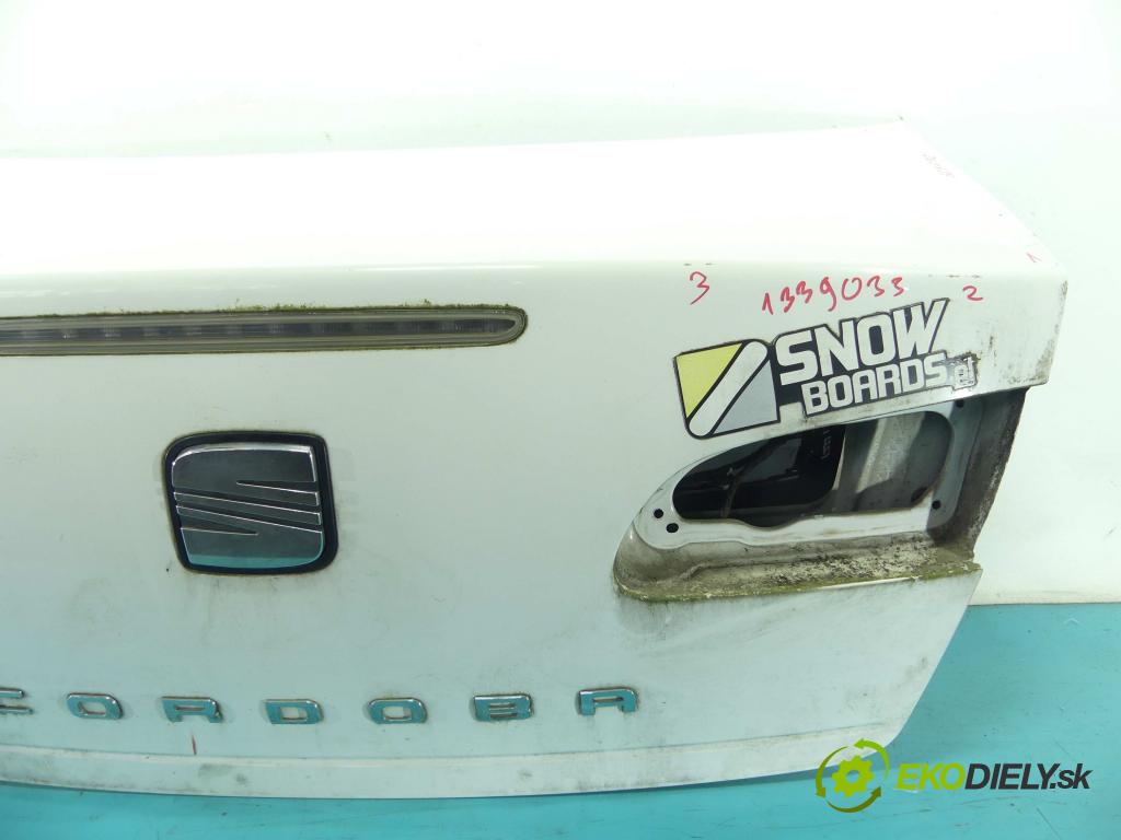 Seat Cordoba II 6L 2002-2008 1.4 tdi 69KM manual 51 kW 1422 cm3 4- zadní kufrové dveře  (Zadní kapoty)