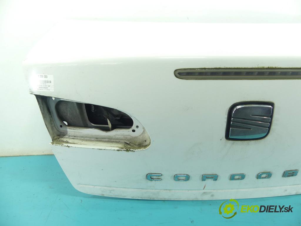 Seat Cordoba II 6L 2002-2008 1.4 tdi 69KM manual 51 kW 1422 cm3 4- zadní kufrové dveře  (Zadní kapoty)