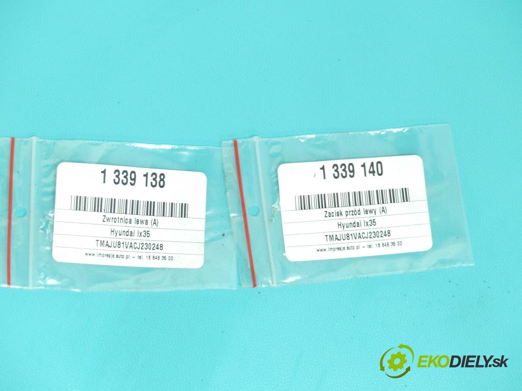 Hyundai Ix35 2.0 crdi 136 HP manual 100 kW 1995 cm3 5- náboj ľavé  (Náboje)