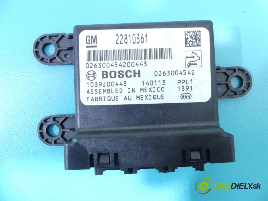 Opel Astra IV 2009-2015 1.7 cdti 110 HP manual 81 kW 1686 cm3 4- snímač parkovaní: 0263004542