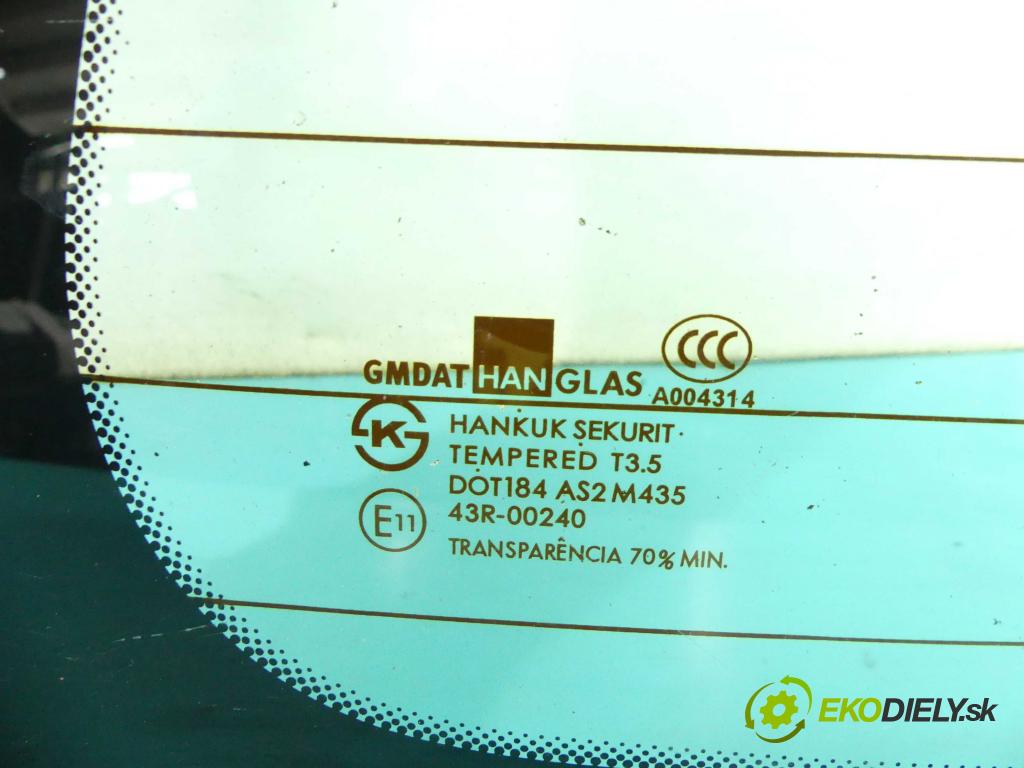 Chevrolet Lacetti 1.6 16V 109 hp manual 80 kW 1598 cm3 5- sklo zadní  (Okna zadní)