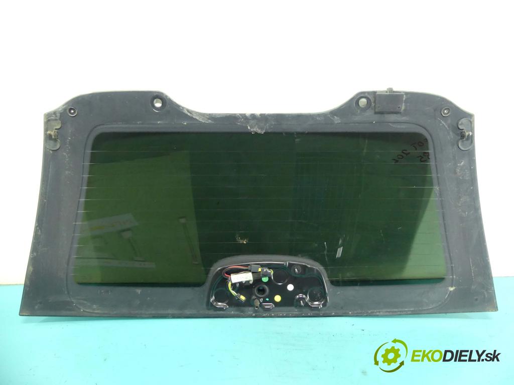 Peugeot 206 1.4 8V 75 hp manual 55 kW 1360 cm3 5- sklo zadní  (Okna zadní)