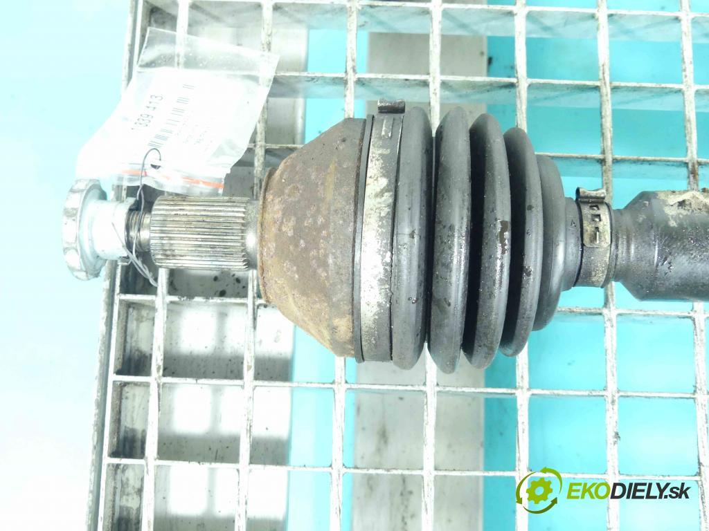 Skoda Fabia III 2014- 1.4 tdi 105 HP manual 77 kW 1422 cm3 5- poloos pravé 6C0407272C (Poloosy)